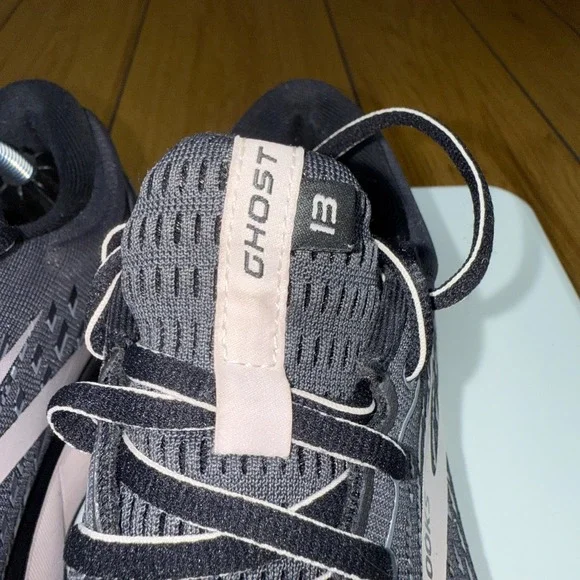 Brooks Ghost 13 Women's Running Shoes Gray Pink Size 8 Medium B NWVB - Picture 11 of 16